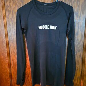 Lululemon Swiftly Tech Long-Sleeve Shirt 2.0 Waist Length with finger hole Sz S